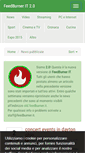 Mobile Screenshot of feedburner.it