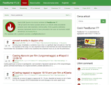 Tablet Screenshot of feedburner.it